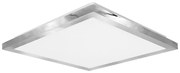 Top Light -LED Kúpeľ. stropné svietidlo SILVER LED/10W/230V IP44 28x28 cm chróm