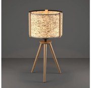 Eglo 390325 - Stolná lampa HONTONGAS 1xE27/25W/230V béžová