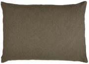 Ib Laursen Ľanový poťah na vankúš Chocolate 50 x 70 cm