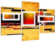 Obraz - Abstrakcia (90x60 cm)