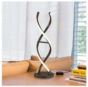 ONLI - LED Stolná lampa DNA LED/12W/230V 4000K 48,5 cm strieborná