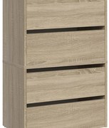 Skrinka na topánky Modo X2 Sonoma