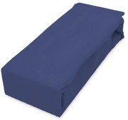 Plachta jersey s gumičkou 140x200 granátová