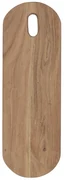 IB Laursen Drevené oválne prkénko HOLE ACACIA WOOD