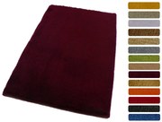 ROUTNER Kúpeľňová predložka UNI COLOR Bordó 10104 - Bordó / 50 x 80 cm 10104