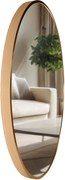 Nástenné zrkadlo Elsie L 323826 - 60x60 cm - Zlatá mat