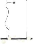 Redo 01-2375 - Luster na lanku GOJI 6xG9/28W/230V čierna