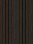 Mexen Lam-B, akustické stenové lamely 275 × 30 cm, HDF doska 4 mm, technická dyha, eben hnedý, S100-275307-3015-022