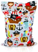 Detský ležiaci vankúš Piráti – do izby malého dobrodruha Veľkosť: XL