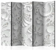 Artgeist Paraván - Flowers in Crystals II [Room Dividers]