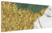 Obraz - Zelený mramor N⁰2 (120x50 cm)