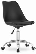 Čierna kancelárska stolička PANSY