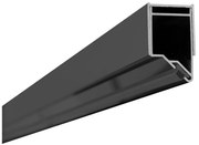 Rea - MOLIER magnetický profil pre sprchové dvere 190cm, čierna, REA-K6395