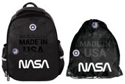 Paso Školský set dvojkomorový batoh + vak na chrbát Nasa