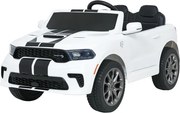 Elektrické autíčko Dodge Durango biele