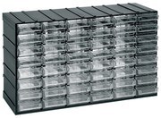 ARTPLAST Organizér 601T 382 x P 148 x H 230 mm s 48 priehľadnými zásuvkami