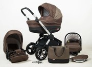Kombinovaný kočík Raf-pol ASPERO - Chocolate (2-kombinácia)
