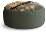 Sablio Taburet Circle Stíhačky Spitfire v leteckej bitke: 40x50 cm