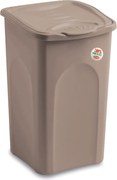 STEFANPLAST Košík na bielizeň Primavera 38 l, svetlošedý