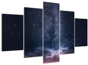 Obraz oblohy s hviezdami (150x105 cm)