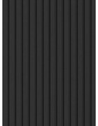 Mexen Lam-B, stenové lamely 275 × 31,5 cm, HDF doska 4 mm, ľan čierny, S100-275317-2812-069