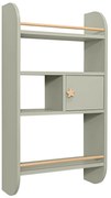 Bellamy Zelená detská polica RAINBOW SAGE