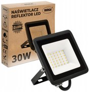 BERGE LED reflektor 30W IP65 PREMIUM - studená bílá