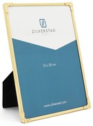 Kovový stojací/na stenu rámček v zlatej farbe 16x21 cm Decora – Zilverstad