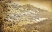 Fototapeta - Mesto Vintage (254x184 cm)
