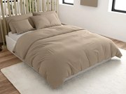 Krepové obliečky STANDO svetlohnedé Rozmer obliečky: 70 x 90 cm | 140 x 200 cm