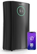 Klarstein DryFy ProConnect 24L odvlhčovač vzduchu, 24 l/deň, 30 m², WiFi, Aplikácia, LED indikátor, 24-hodinový časovač