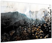 Obraz - Ilustrácie divokých kvetov (90x60 cm)