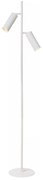 Lucide 09739/02/31 - Stojacia lampa CLUBS 2xGU10/40W/230V biela