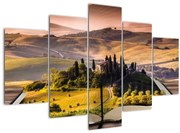 Obraz krajiny v knihe (150x105 cm)