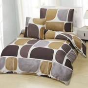 3 dielne Obliečky mikrovlákno Padel 200x140cm+90x70cm TiaHome