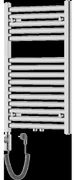 Mexen Hades elektrický radiátor 800 x 500 mm, 300 W, chróm - W104-0800-500-2300-01