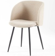 Stolička Nadia 7903 sivá