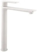 RAV SLEZÁK Nil vysoká umývadlová batéria bez výpuste matná biela NL130.0BMAT
