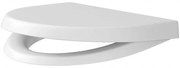 Cersanit Parva, antibakteriálne toaletné sedátko z duroplastu s pomalým dopadom, biela, K98-0122