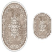 Súprava 2 kusov kúpelňových predložiek Kingdom béžová