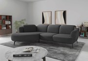 XXXLutz ROHOVÁ SEDAČKA, textil, tmavosivá Sit & More - Sedačky - 000144018507