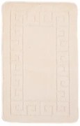 Kúpeľňový koberček MONO 1030 krémový 1613 1PC grécky