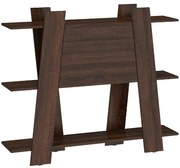 Regál Via 130-2D sonoma tmavý