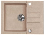 ALVEUS 1090950 - Kuchynský drez ROCK 59,5x47,5 cm granit/béžová