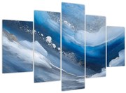 Obraz - Abstrakcia oceánu (150x105 cm)