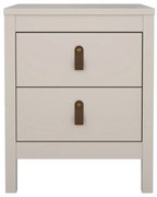 Sivobéžový nočný stolík Madrid – Tvilum