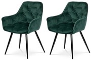 Sada jedálenských stoličiek DCH-421 GRN4, 2 ks