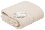 Sencor - Elektrická vyhrievacia deka pre dve osoby 120W/230V 160x140 cm krémová