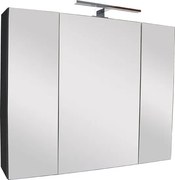Comodo Zrkadlová skrinka závesná s LED osvetlením Naturo 80 ZS