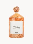 Ručne vyrobená vonná sviečka Bandana (Mandarin, Sandalwood & Amber)
